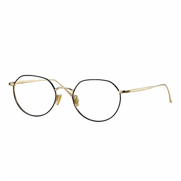 Metal Frame Geometric 50 19-145 50|Black/Gold