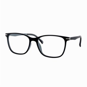 Matt black/inside grey 53 17-145 ultem frame+2 clip-ons+case