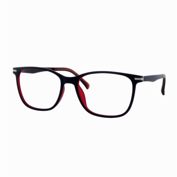 Matt solid blue/inside trans red 53 17-145 Ultem frame+2clip