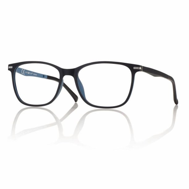 Black/blue 53 17 145 ultem w/Smoke + mirror clip-ons