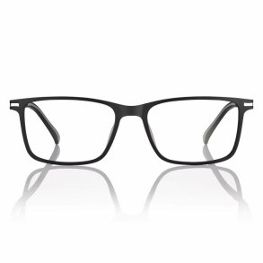 Matt black55 17-145Ultem frame+2 clip ons grey/mirror silver