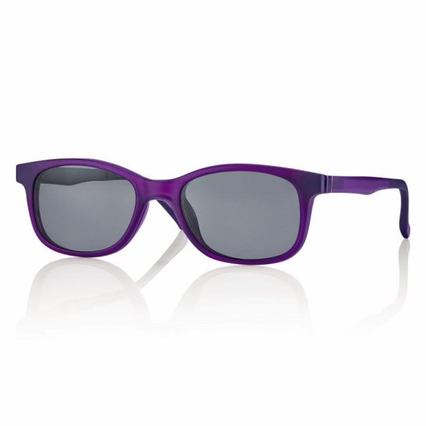 Shiny purple 48 17-135 Ultem frame magnet.clip-on smoke lens