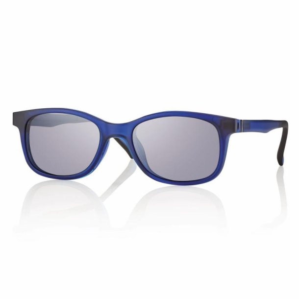 Shiny dk.blue 48 17-135 TR90/Pith .mag.clip-on. smoke+case