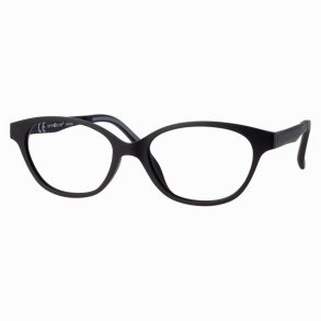 Matt Black 46 15-130 Ultem frame, w. magnetic clip on, Smoke