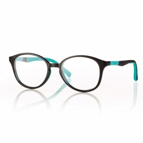 Active Memory frame black/blue green TR90 47 17-135 w.case