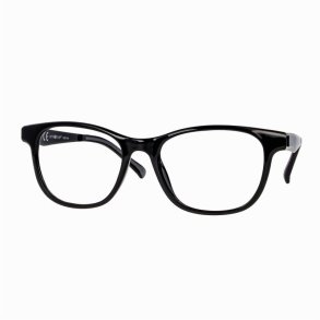 Shiny black 52 18-145 ultem frame + magnetic clip-on