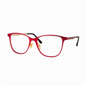 Mt red/mt rose Metal Lady frame 51 16-140 magn.clip-on+case