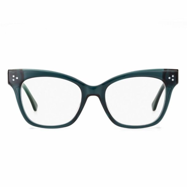AIRPORT TOKYO dark green 52 18-145 Lady acetate frame w.case