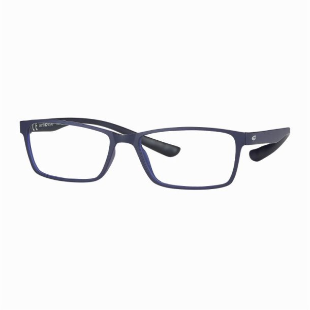 Matt blue 52 16-155 Unisex Ultem frame wrap-around temples