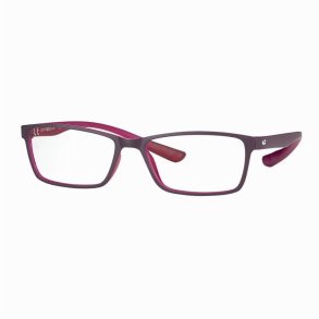 Matt purple 52 16-155 Unisex Ultem frame wrap-around temples