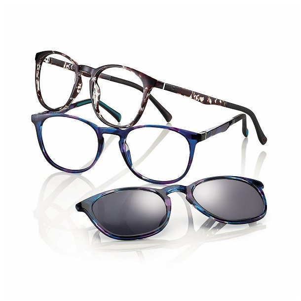 neyeture model F0211 Unisex Shiny Demi Purple|49