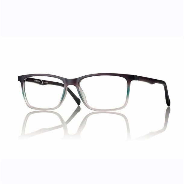 Matt Grad. Grey-Green NEYETURE man w/Grey magn. clip-on