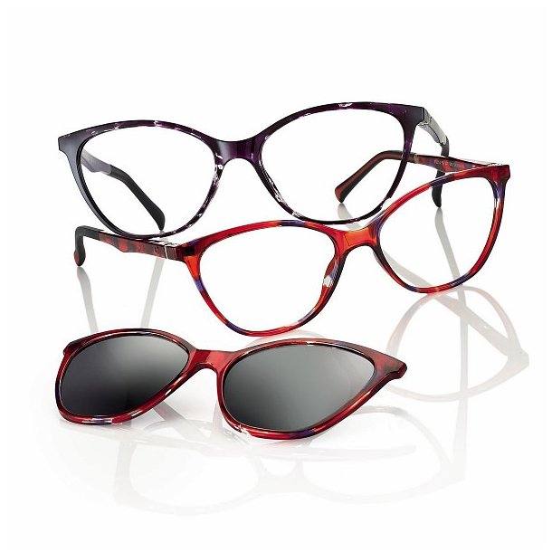 neyeture model F0214 Lady Shiny Red/Purple|52