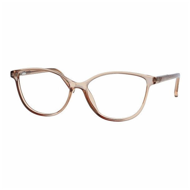 TR90 Hand-Made Acetate Sides Mod. F0215 50|Shiny Crystal Brown