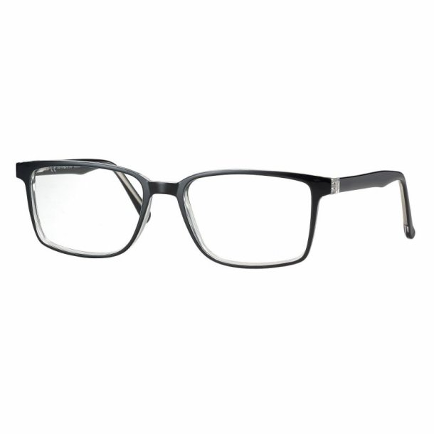 SHINY BLACK 55 18-145 MONTATURA UOMO TR90/ACETATO+AST