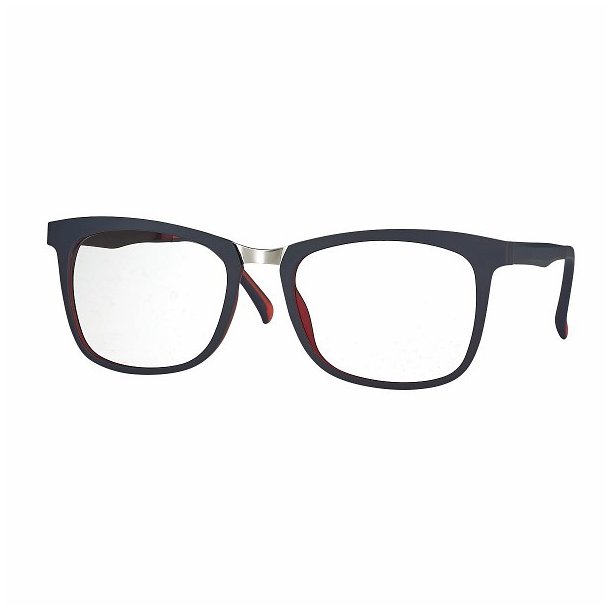 Frame Square with Metal Bridge 52|Matt Black