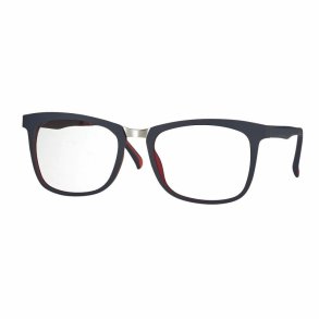 Blue/red 52-18-145 Ultem Man Frame w. Magnetic Clip-on - udg�et spar 20%