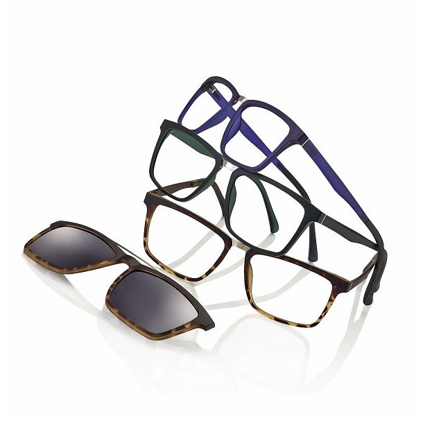 Matt Frame Square with Metal Bridge 54|Matt Demi