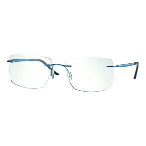 Rimless ß Titanium Shiny Blue