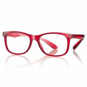 SHINY RED 47 15-135 TR90 Kidsframe w.Bluelight lens+case