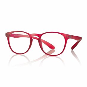 Matt red 47 19-140 TR90 teen frame w.Bluelight plano lenses