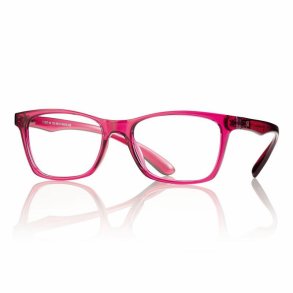 SHINY FUCHSIA 49 16-135 TR90/acetate Teen frame BL lens w.ca