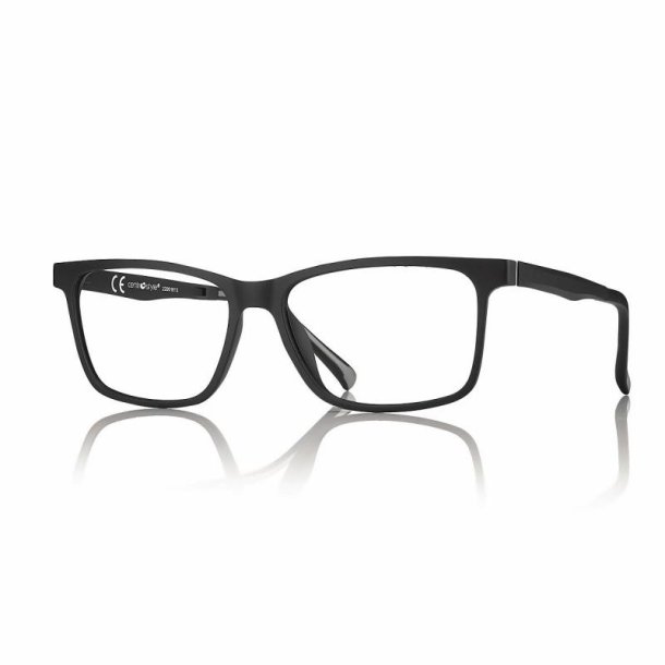 Matt black 55 15-145 ultem man w/Smoke magnetic clip-on