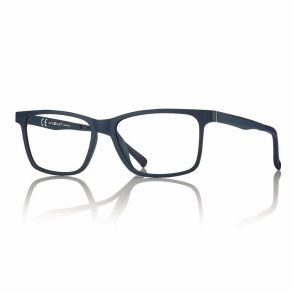 Matt dark blue 55 15-145 ultem man w/Smoke magnetic clip-on
