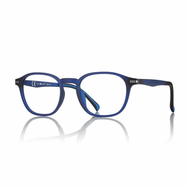 Matt blue 50 20-140 ultem w/Gradient grey magnetic clip-on