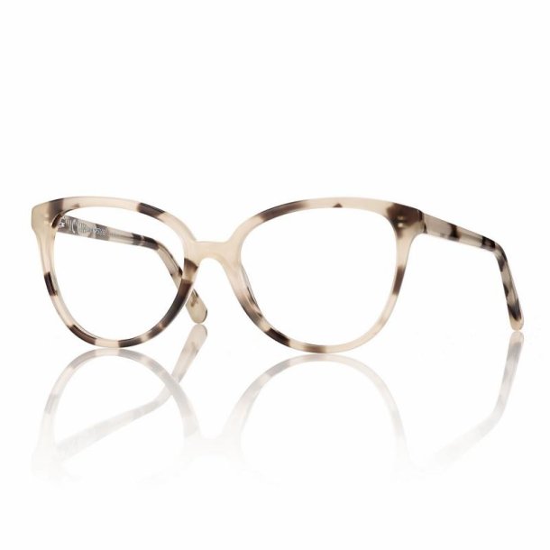 Shiny rose/demi 53 17-135 Medium Lady acetate frame w.case