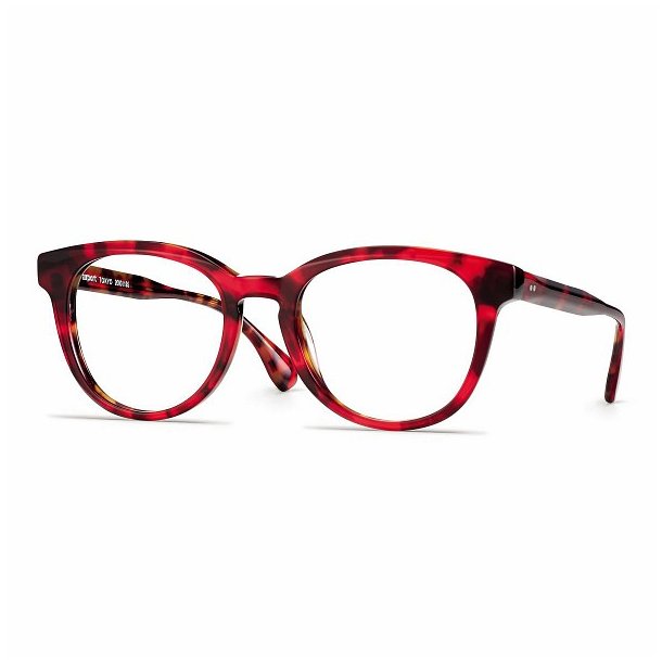 Panthos Round. Shiny Red-Demi - Woman