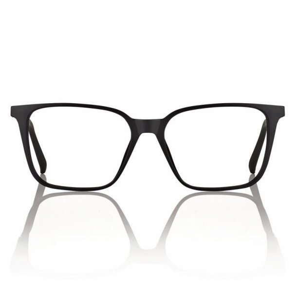 Matt black 53 16-145 Neyetureframe+magn. clipon grey lens