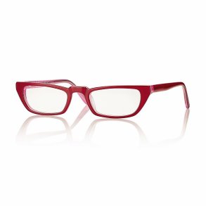 Half Eye Mod. F0362 49|Shiny Red Fuchsia
