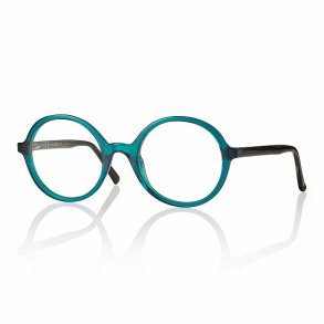 TR90 Hand-Made Acetate Sides Mod. F0373 51|Shiny Burgundy/Demi Red