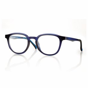 SHINY BLUE Ultem frame49 21-145+magn.clip-on smoke lens+case