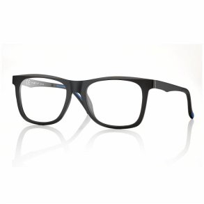 BLACK Ultem frame 54 18-145+magn.clip-on bluephotocrom lens