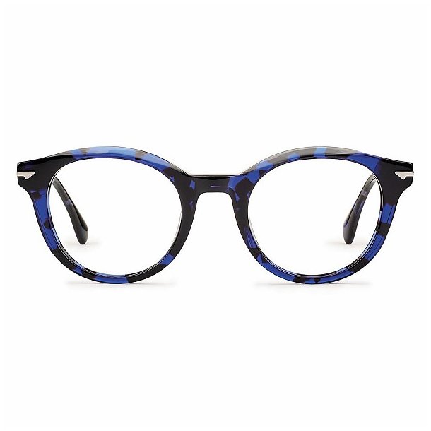 Panthos Round. Shiny Blue-Demi - Unisex