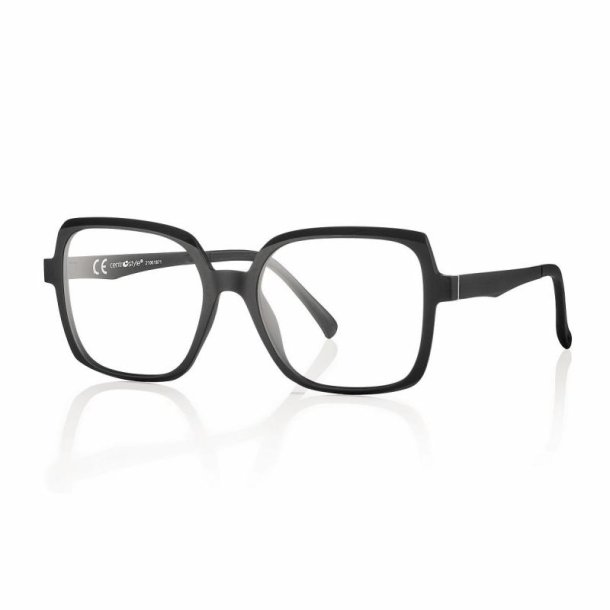 Black Ultem frame f.woman54 17-145magnetic clip-on blue lens