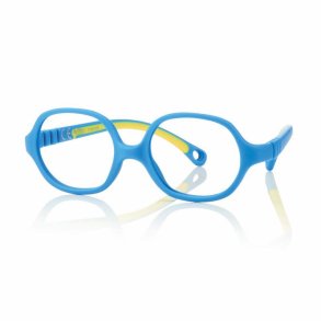 ACTIVE FRAME ONE MATT BLUE/YELLOW KIDS 44 14-120 W/CASE