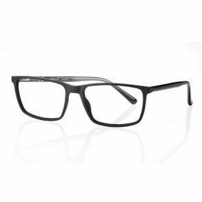 MATT BLACK/DEMI MONTATURA UOMO TR90/ACETATO 58 17-150+ASTU