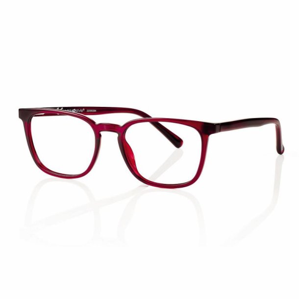 Matt Red/Demi UnisexFrame TR90/Acetate 49 17-145+ Case
