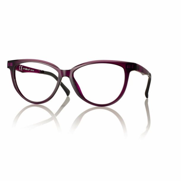 Purple Woman Ultem frame 54 14-140+ Magnetic Clip Grey-pink