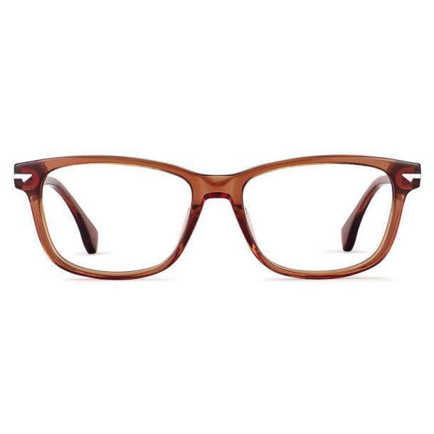 Airport Tokyo shiny brown acetate man 54 16-145 + case