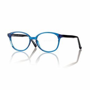 Shiny Lt Blue 47 15-135 Unisex Teen frame Tr90/acetate +Case