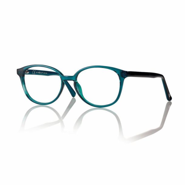 Shiny Petrol 47 15-135 UnisexTeen frame Tr90/acettae +Case