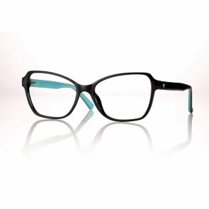 Black/greenwater 52 15-140 TR90/acetate rhinestone woman