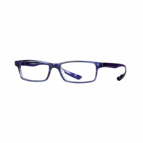 Demi blue 53 16-155 acetate half-eye man w/Wrap temples