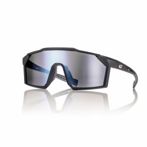 BLACK/GREY SUN MASK SPORT TR90SMOKE LEN+CLIP-IN