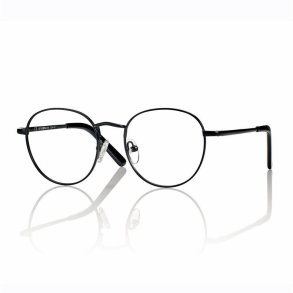 Shiny Black Metal teen frame 46 16-130 with Case