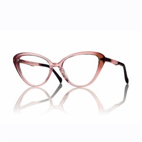 Sh Rose/Nude NEYETURE woman w/Grad Brown-Smoke magn clip-on